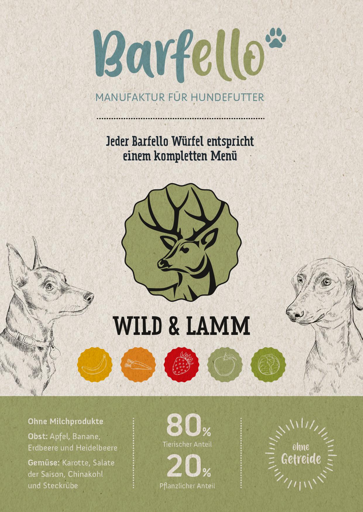 Wild & Lamm ohne Getreide